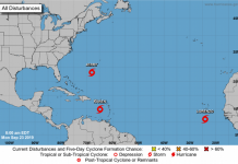 Se forma la tormenta tropical Lorenzo, que promete ser un poderoso huracán Los meteorólogos del NHC, alertaron de que esta zona de bajas presiones situada al sur del archipiélago de Cabo Verde seguirá su proceso de fortalecimiento.