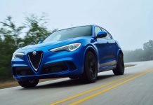 Alfa Romeo Stelvio Quadrifoglio, el Ferrari de los SUV 2019 Alfa Romeo Stelvio Quadrifoglio in Misano Blue.