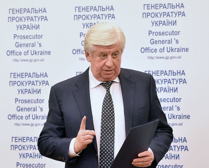 Ex fiscal general de Ucrania V&iacute;ctor Shokin, despedido por corrupci&oacute;n.