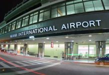Vuelo de San Juan aterriza de emergencia en Miami con tripulación enferma Un pasajero fue arrestado este lunes en el Aeropuerto Internacional de Miami cuando se pasó a la fuerza un control para abordar un vuelo de la aerolínea American Arlines con destino a la ciudad de Newark.