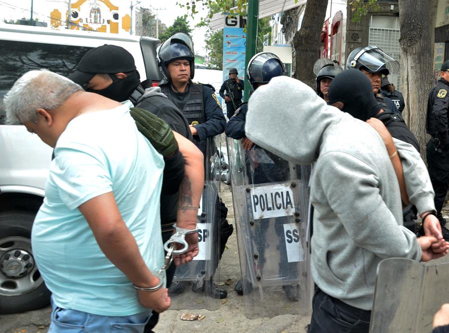 Las autoridades mexicanas capturaron a 31 presuntos miembros del c&aacute;rtel Uni&oacute;n Tepito e incautaron varias toneladas de drogas.