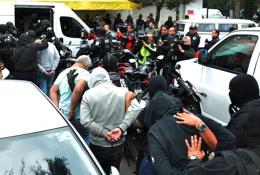 Las autoridades mexicanas capturaron a 31 presuntos miembros del c&aacute;rtel Uni&oacute;n Tepito e incautaron varias toneladas de drogas.