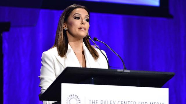 Eva Longoria defendi&oacute; los aportes de la comunidad hispana a la sociedad.