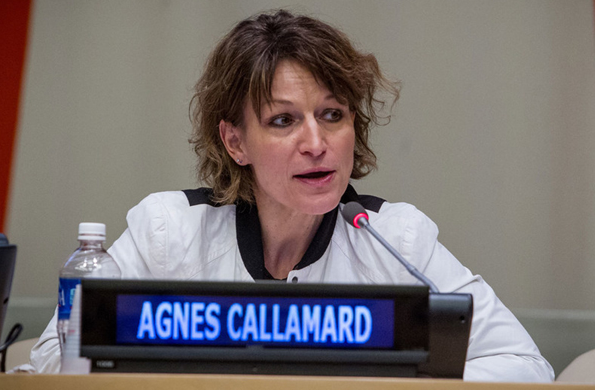 Seg&uacute;n Callamard, su intenci&oacute;n es aguardar al menos un a&ntilde;o para ver c&oacute;mo evoluciona la cuesti&oacute;n y qu&eacute; medidas toma el Gobierno en respuesta a las pruebas presentadas por Bachelet.