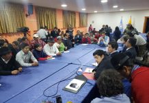 El Gobierno y representantes del movimiento indígena mantendrán un proceso de diálogo bajo mediación de Naciones Unidas.