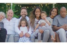 Noel Schajris y su multicultural familia son los protagonistas de su luminoso y romántico nuevo vídeoclip.