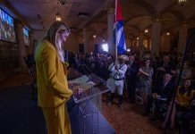 Oposición cubana se une por la democracia en medio de más sanciones de EE.UU. Al foro titulado "Pasos del cambio en Cuba" asistieron además de Almagro altos funcionarios, como Carrie Filipetti, "número dos" del Departamento de Estado para Latinoamérica.