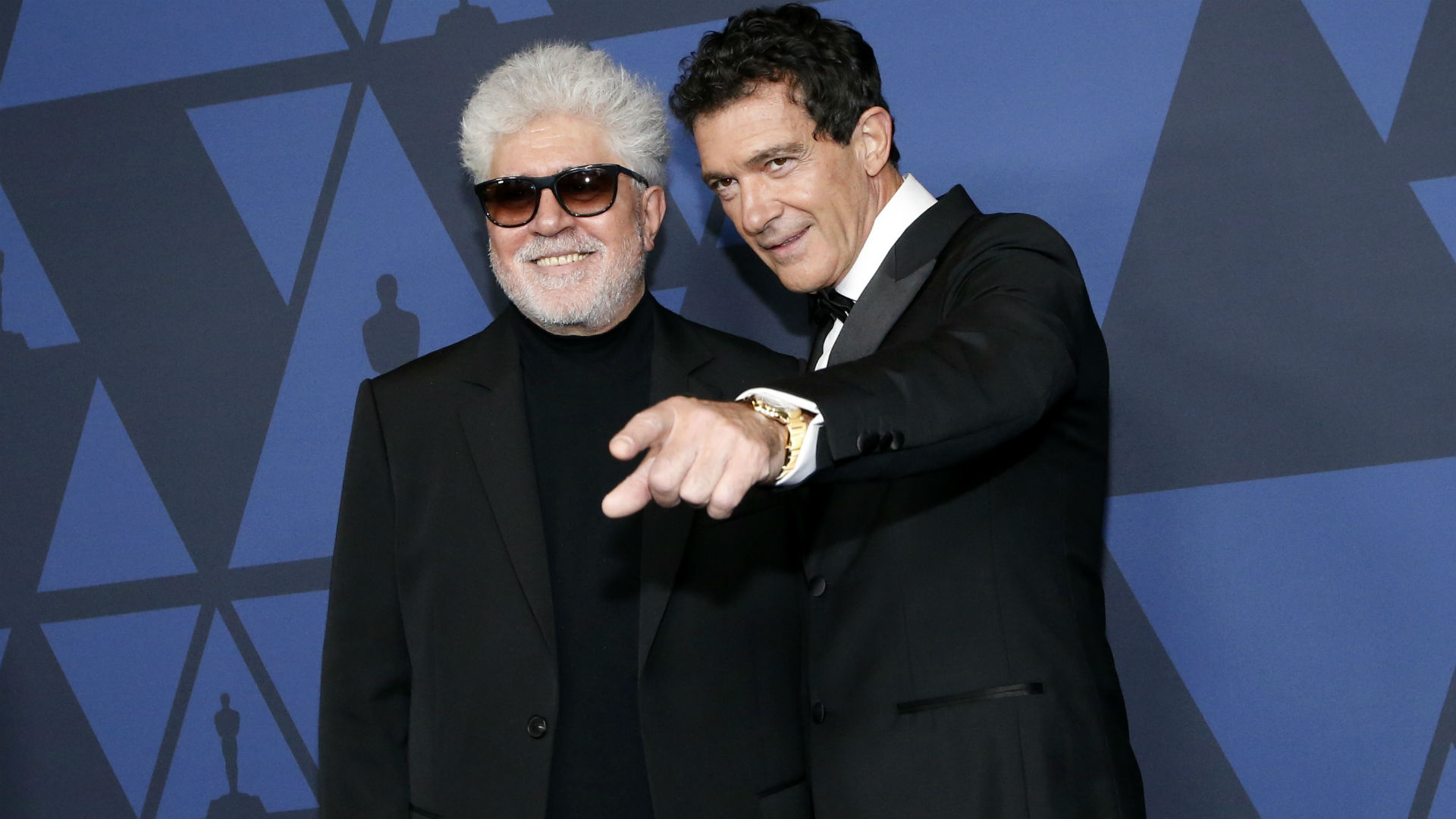 Pedro Almodóvar y Antonio Banderas.