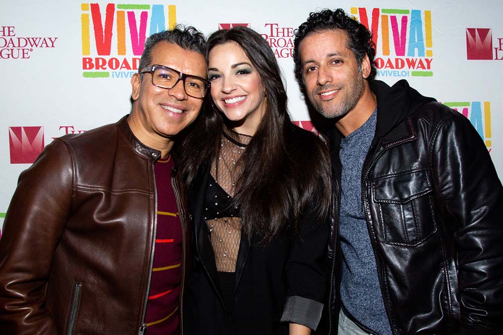 Sergio Trujillo, Ana Villafañe and Luis Salgado.