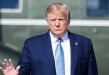 Trump afirma que comentó en broma que se construya muro en Colorado El "muro de la frontera" ha sido pieza central de la retórica de Trump en su política para contener la inmigración ilegal.