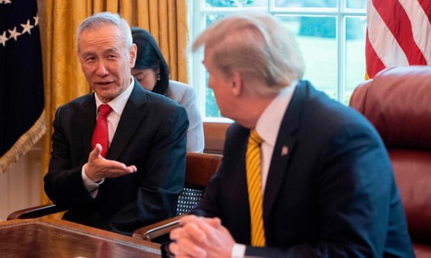 "Hemos alcanzado un acuerdo significativo de primera fase (...) pero todav&iacute;a no est&aacute; redactado", dijo Trump durante una reuni&oacute;n con el viceprimer ministro chino, Liu He.