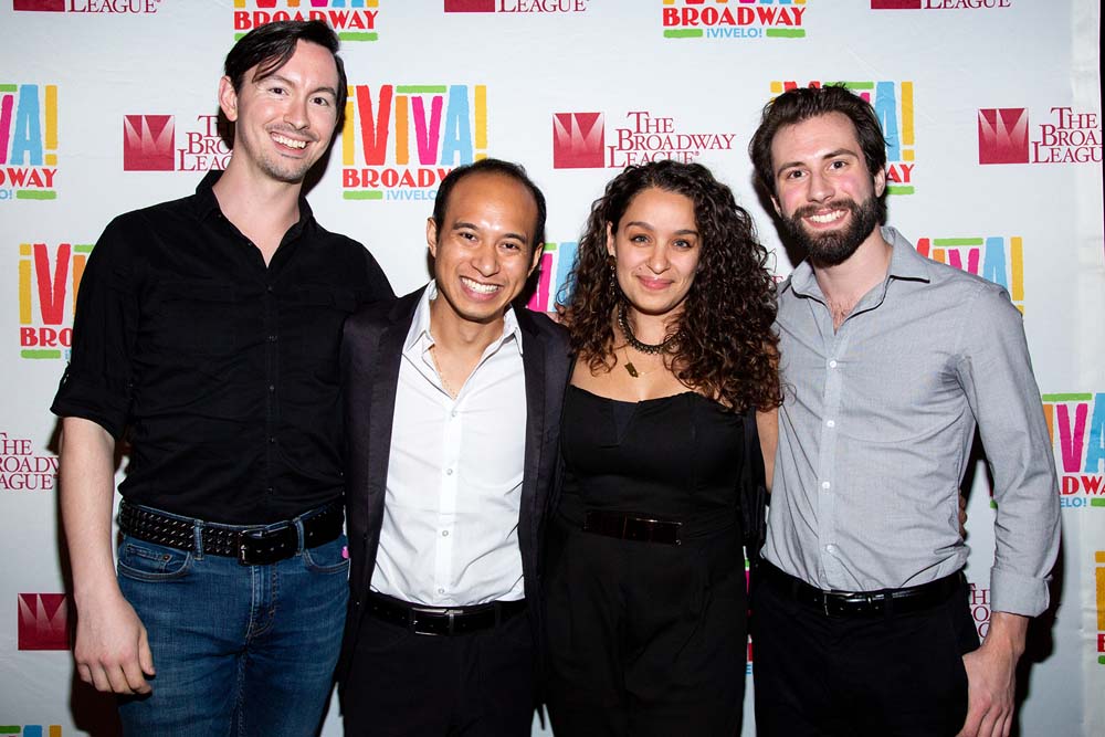 Will Hack, Justin Ramos, Aixa Burgos and Ethan Hack-Chabot.
