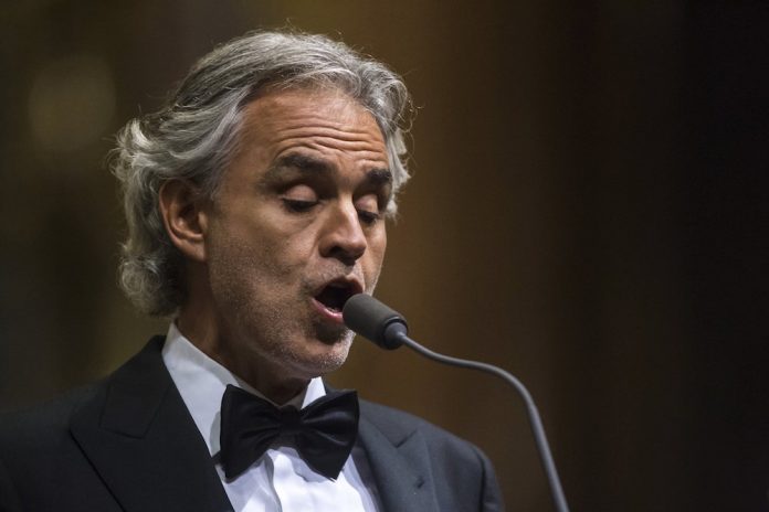 El cantante italiano Andrea Bocelli afirma que es posible que ya no vuelva a hacer un disco de canciones inéditas como 