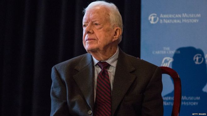 Carter, que gobern&oacute; entre 1977 y 1981 y ha alcanzado varios r&eacute;cords por su longevidad, fue ingresado este lunes en el hospital universitario Emory, en Atlanta.