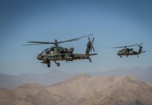 Al menos dos soldados de las fuerzas armadas de Estados Unidos destacadas en Afganistán murieron este miércoles al estrellarse el helicóptero en el que viajaban