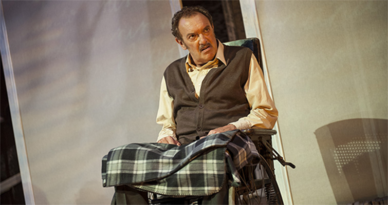 Nelson en una de sus últimos trabajos en Teatro Latea.