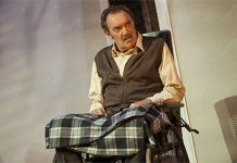 Nelson en una de sus últimos trabajos en Teatro Latea.