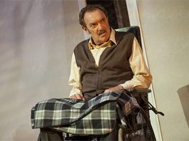 Nelson en una de sus últimos trabajos en Teatro Latea.