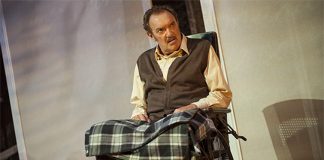 Nelson en una de sus últimos trabajos en Teatro Latea.