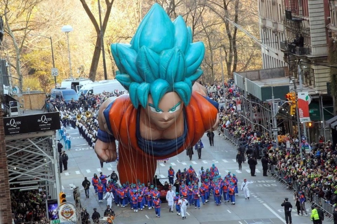 Desfile de globos de Macy's.
