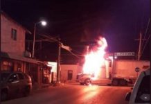 Confirmó que durante los ataques "hubo aseguramiento de una camioneta, 5 armas, una de ellas una Barret, y cartuchos. No hubo detenidos".