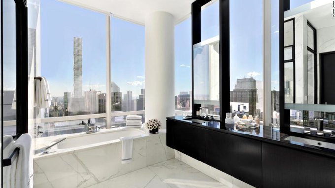 Hotel de Nueva York ofrece lujosa suite por 50.000 dólares la noche.