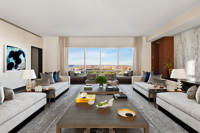 Hotel de Nueva York ofrece lujosa suite por 50.000 dólares la noche.