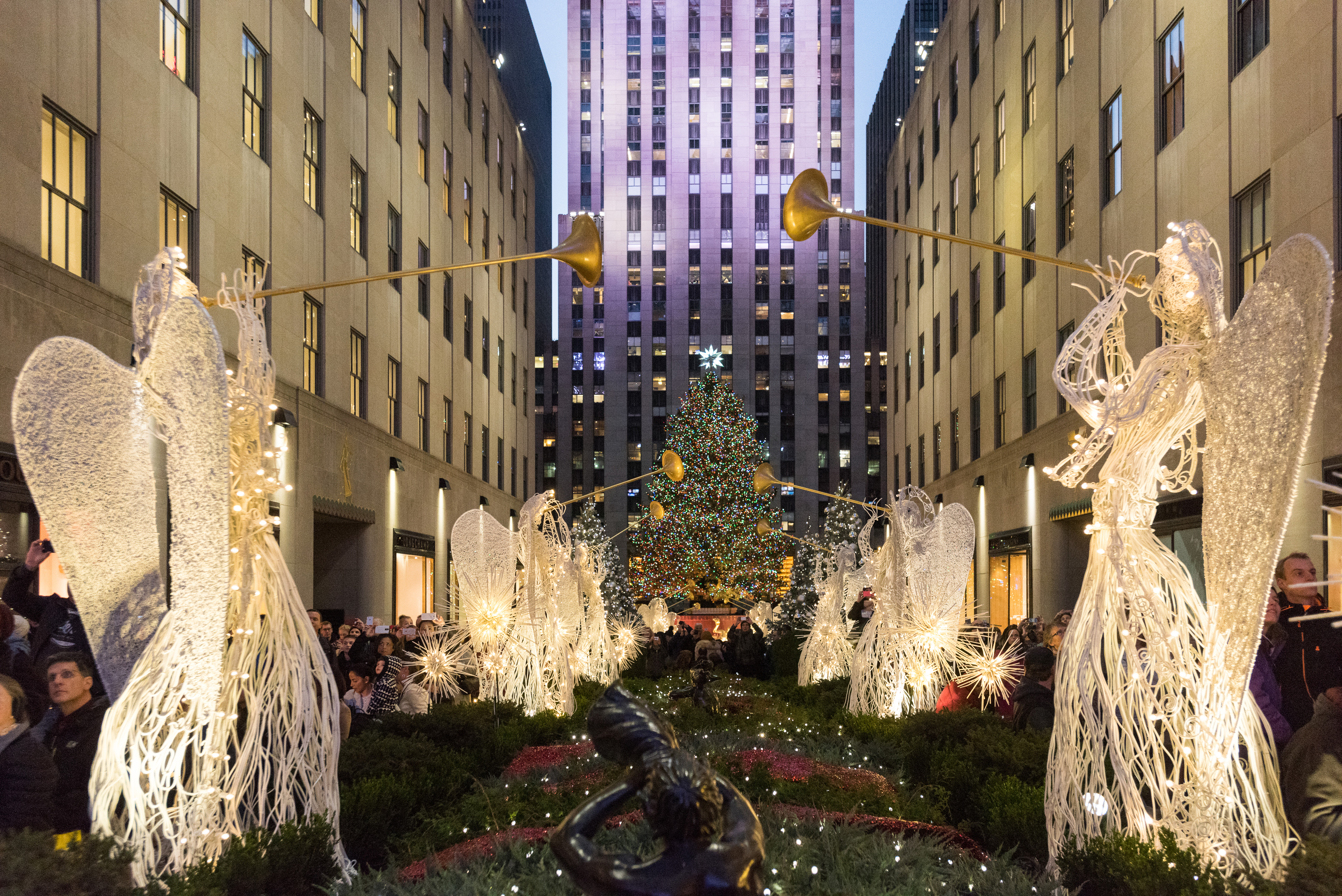 Rockefeller Center.
