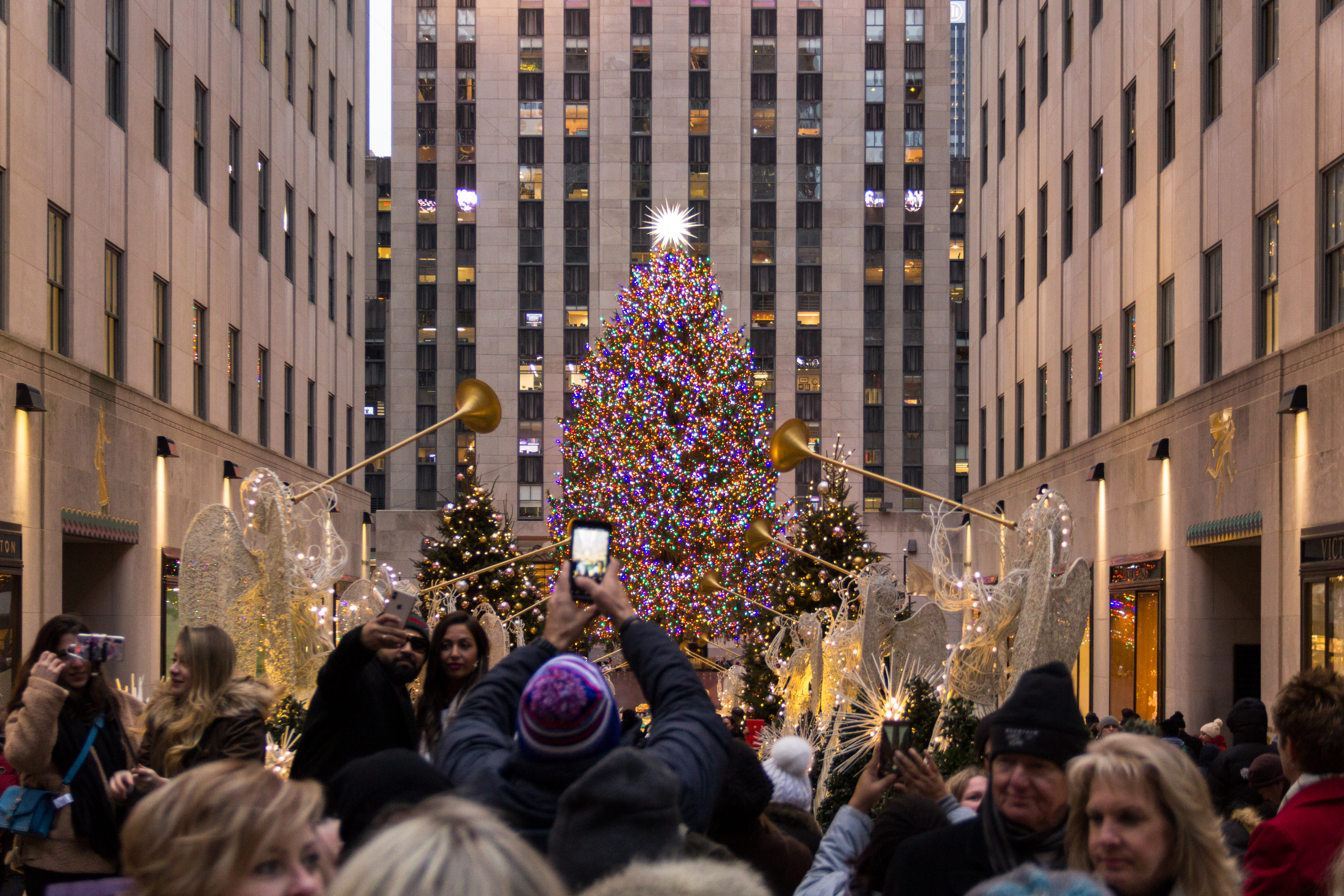 Celebraci&oacute;n de la Navidad en Nueva York.