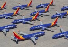 La decisión se produce cuando el sindicato de asistentes de vuelo de Southwest Airlines considera demandar a Boeing por la pérdida de sueldos.