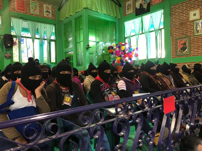 Las zapatistas afirman que de este encuentro debe de salir las estrategia para poner un alto a la violencia y evitar m&aacute;s muertes.