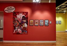 Exhibición de cómics en Nueva York celebra diversidad y el "poder del color" La exhibición está organizada para que el visitante sienta que está dentro de una historieta de cómic.