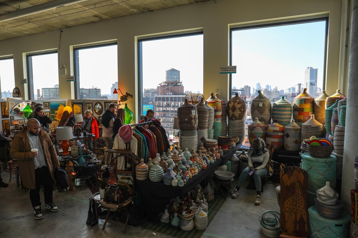 Mercado de invierno de Smorgasburg + Brooklyn Flea.