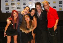 Los integrantes de RBD, el conocido grupo musical mexicano surgido de la telenovela homónima que triunfo en la primera década de este siglo XXI, volvieron a encontrarse este domingo