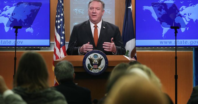 Pompeo dejó entrever que el Ejecutivo ya no baraja la posibilidad de una invasión militar, aunque no llegó a decirlo claramente.