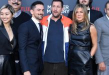 "Murder Mystery" y "Stranger Things" triunfan en Netflix en 2019 La película "Murder Mystery", con Adam Sandler y Jennifer Aniston liderando un reparto en el que también aparecía el mexicano Luis Gerardo Méndez, se impuso como la producción más popular.