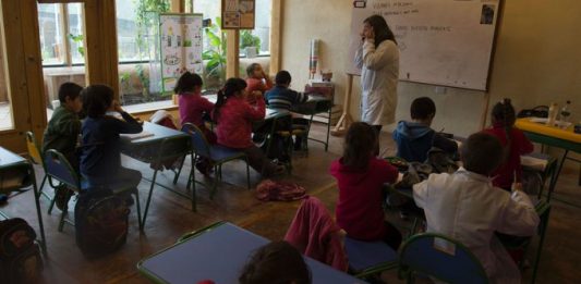 El 70 % de los alumnos de la enseñanza pública son hispanos o afroamericanos, más de un tercio de los estudiantes blancos van a escuelas donde ellos son mayoría.