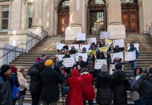 "Dreamers" comparten su historia tras ley que les ayuda a estudiar en EE.UU. En el acto también participaron el canciller del departamento de Educación del Ayuntamiento de Nueva York, Richard Carranza.