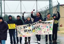 Activistas protestan contra detención y traslado de migrante Los manifestantes criticaron el programa federal 287(g), que permite a los cuerpos policiales locales cooperar con las agencias federales de Inmigración.