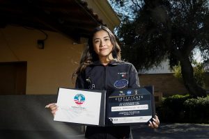 Meses despu&eacute;s de casi perder la vida, Andrea Gonz&aacute;lez cumpli&oacute; su sue&ntilde;o de ir a la Administraci&oacute;n Nacional de la Aeron&aacute;utica y del Espacio de Estados Unidos y demostrar que la mujer mexicana es capaz de proyectos cient&iacute;ficos de gran envergadura.
