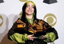 Fue la artista más joven en estar nominada a las cuatro categorías más importantes de los Grammy y Billie Eilish, con solo 18 años