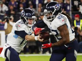 El mariscal de campo Derrick Henry mandó un pase de anotación clave y llevó a los Titans de Tennessee al partido de campeonato de la Conferencia Americana al derrotar por 12-28 a los Ravens de Baltimore.