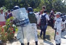 “Los esfuerzos de la Guardia Nacional de México y otros funcionarios han sido efectivos hasta ahora para mantener la integridad de su frontera", agregó.