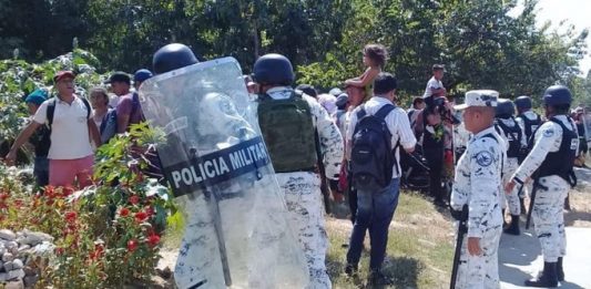 “Los esfuerzos de la Guardia Nacional de México y otros funcionarios han sido efectivos hasta ahora para mantener la integridad de su frontera", agregó.