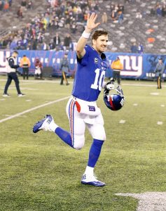 El mariscal de campo Eli Manning anunci&oacute; este viernes ante los periodistas su retiro de la competici&oacute;n de la Liga Nacional de F&uacute;tbol Americano