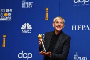Ellen DeGeneres recibi&oacute; este domingo el premio honor&iacute;fico Carol Burnett Award por su exitosa carrera en la televisi&oacute;n 
