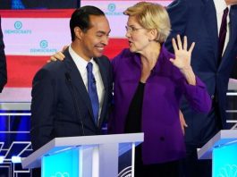 Julián Castro apoya a Elizabeth Warren como candidata presidencial demócrata "Elizabeth y yo compartimos una visión de Estados Unidos en la cual todos y cada uno cuentan. Un país donde se da prioridad al pueblo, no a los ricos y los que tienen buenas conexiones", agregó el político de origen mexicano.
