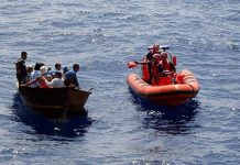 La Guardia Costera de Estados Unidos interceptó una embarcación con nueve inmigrantes cubanos a bordo en las costas de Tavernier Creek, en los Cayos de Florida, y deportó a ocho de ellos