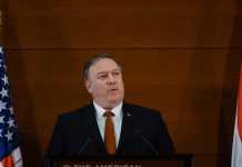 Pompeo, pidió el apoyo internacional a los esfuerzos de Venezuela para "volver a la democracia" y de esta forma terminar "la tiranía" del gobernante Nicolás Maduro.