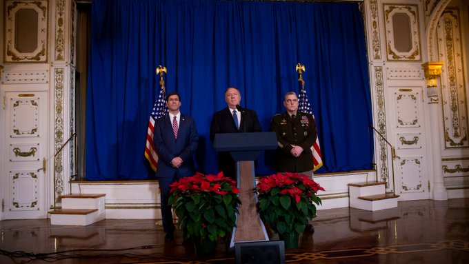 La visita de Pompeo a Ucrania gener&oacute; pol&eacute;mica dado que coincide con el juicio pol&iacute;tico abierto contra el presidente Donald Trump por las presiones a ese pa&iacute;s.